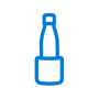 Cup holder friendly icon