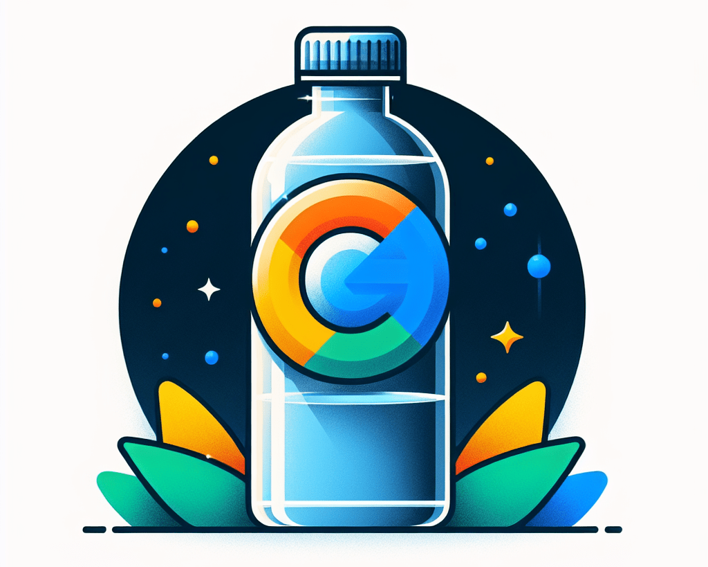 Google water bottle - Water.io