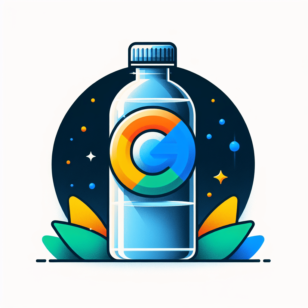 Google water bottle - Water.io