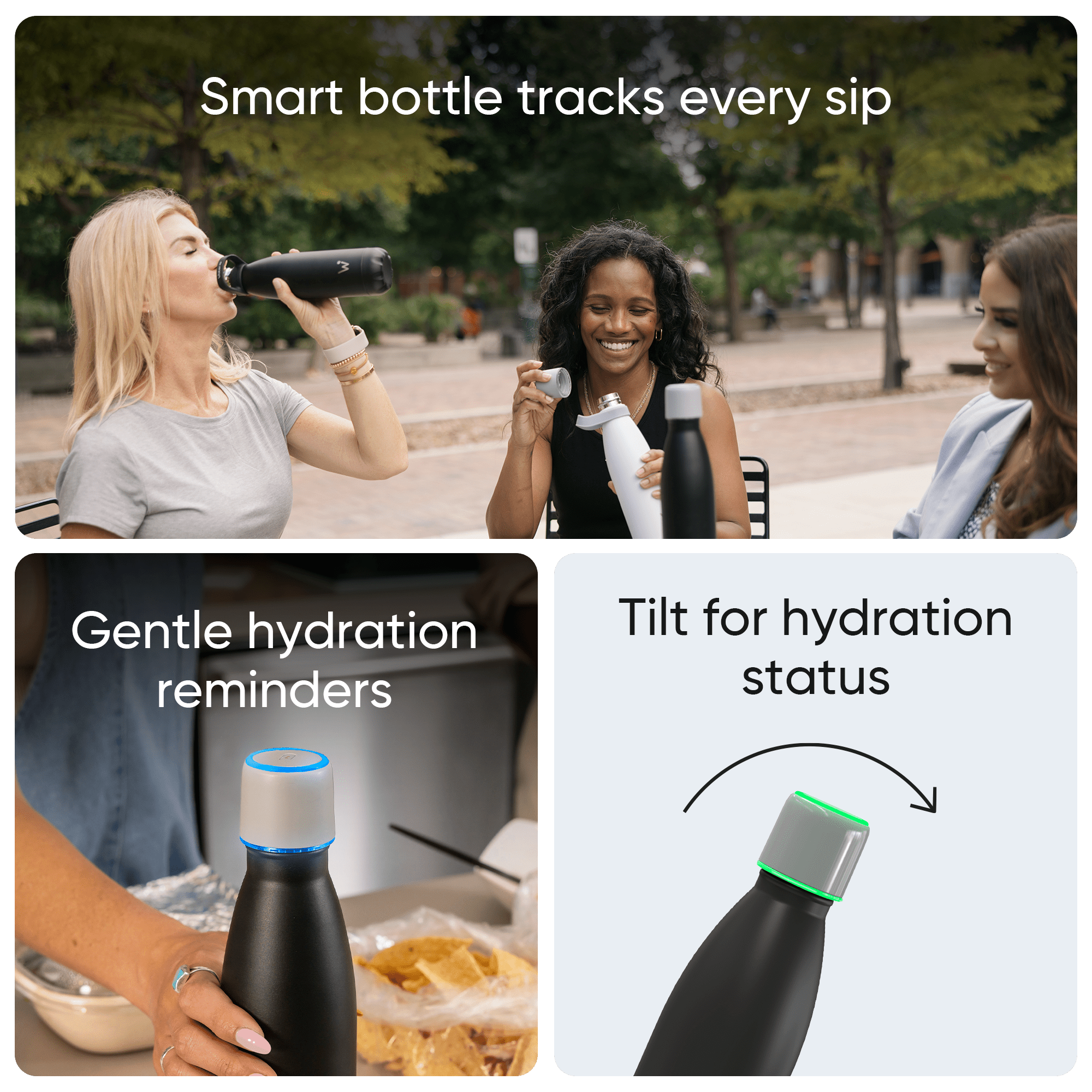 The smart water bottle by water.io - Water.io